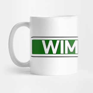 Wimpy Road Street Sign Mug